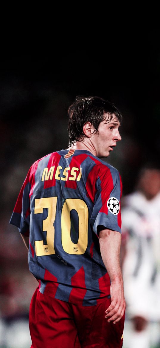 lionel messi, football player, barcelona, football, uniform, look