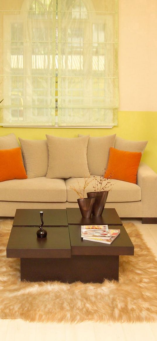 living room, sofa, cushion, style, interior