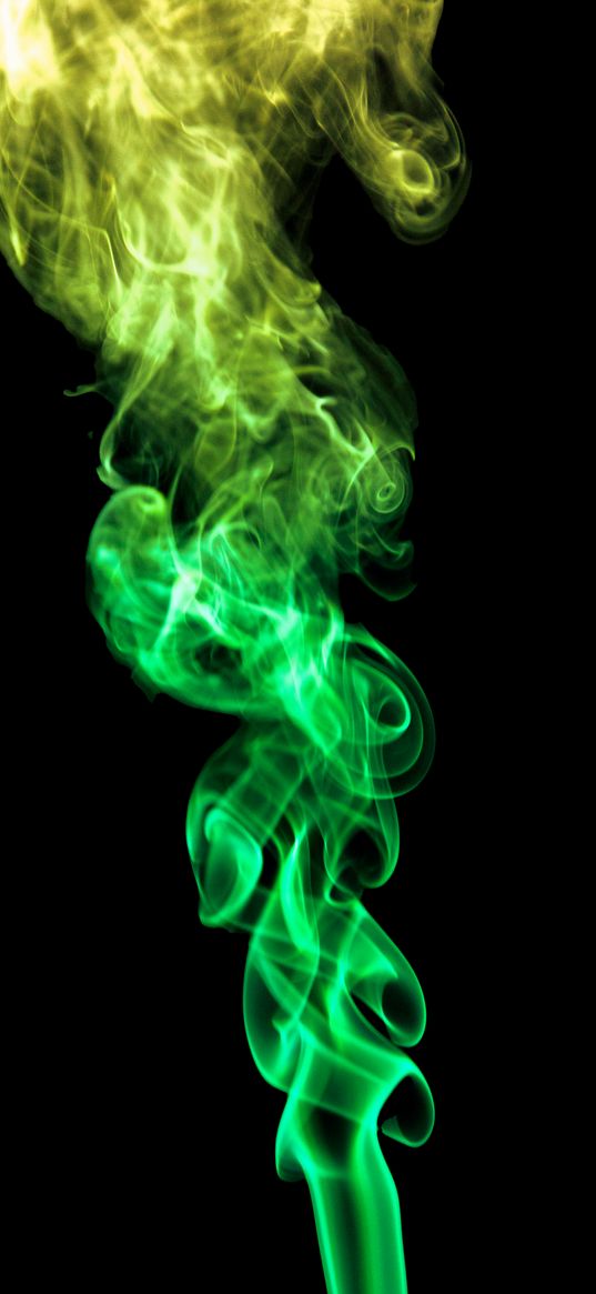 smoke, darkness, abstraction, transparent, green