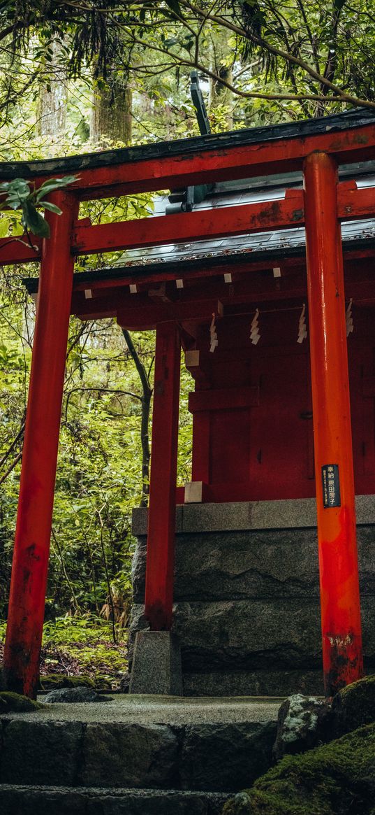 torii gate, temple, shrine, japan, architecture