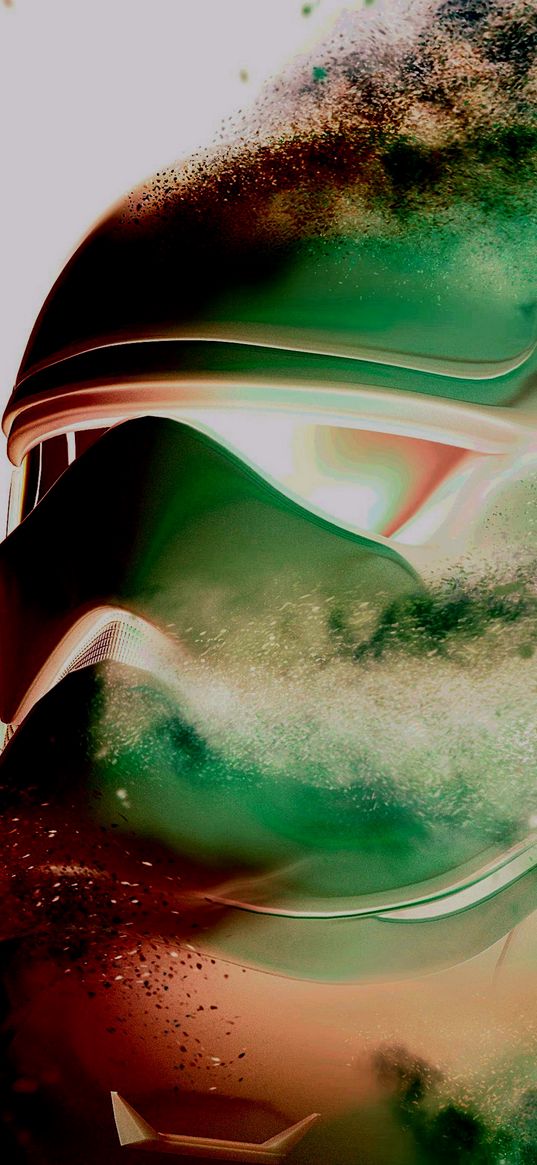 stormtrooper, star wars, movie, helmet, negative