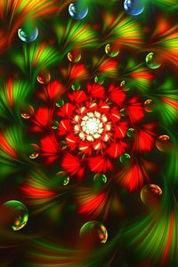 Preview wallpaper 3d, abstract, fractal, colorful, bright
