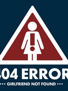 Preview wallpaper 404 error, error, sign, warning