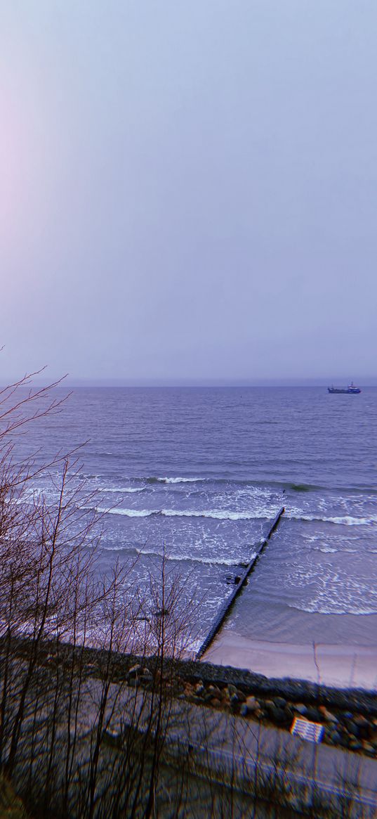 sea, autumn, kaliningrad