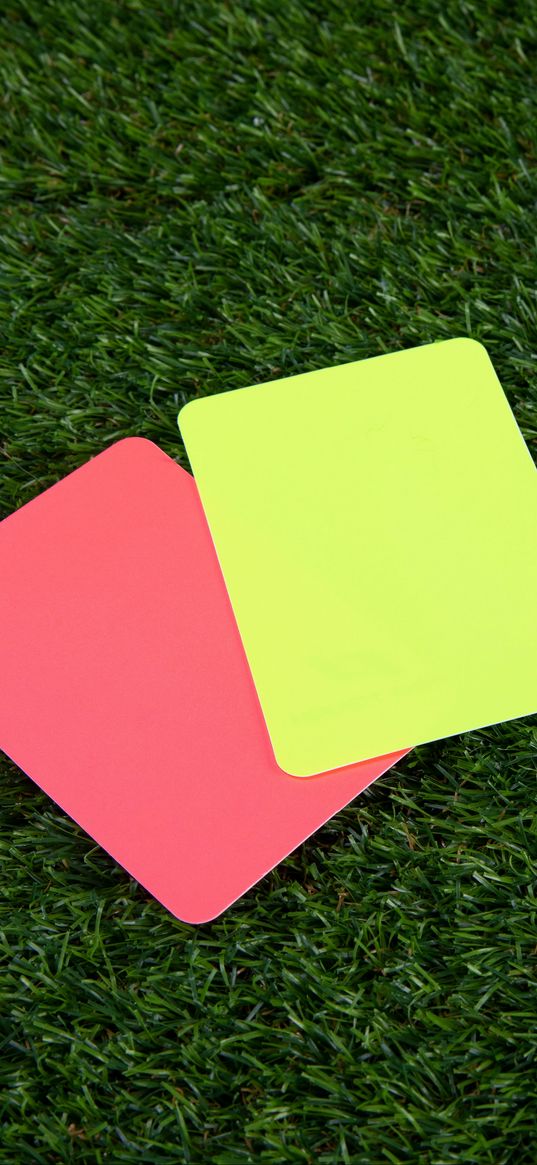 football, cards, lawn, referee, sports