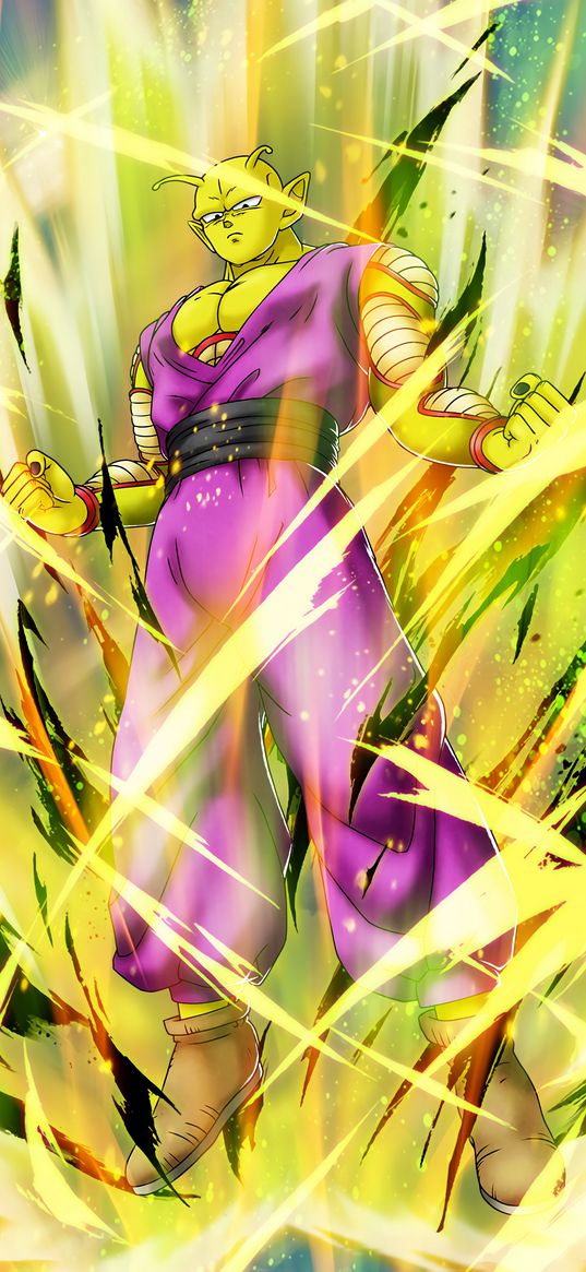 piccolo, dragon ball, anime, character, power, art