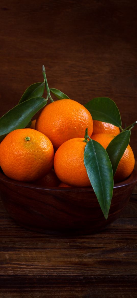 tangerines, fruit, bowl, new year