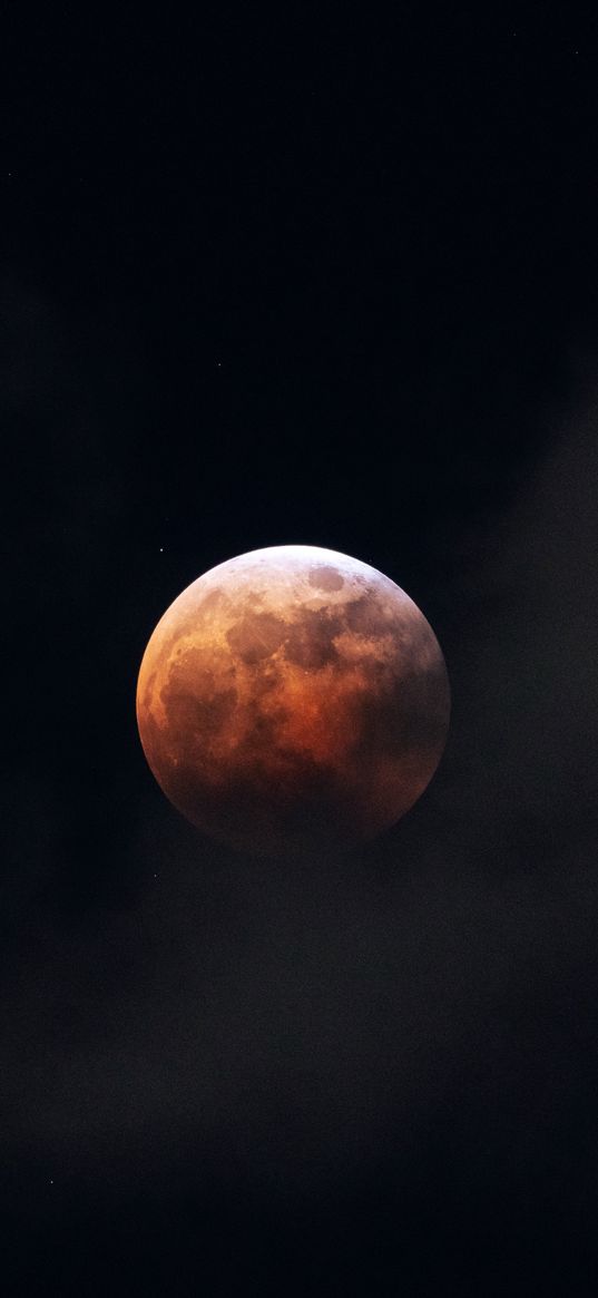 moon, craters, planet, fog, darkness