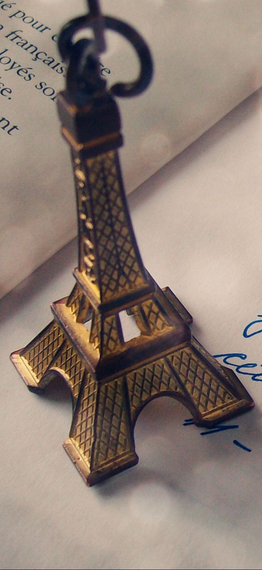 trinket, paris, tower, letter