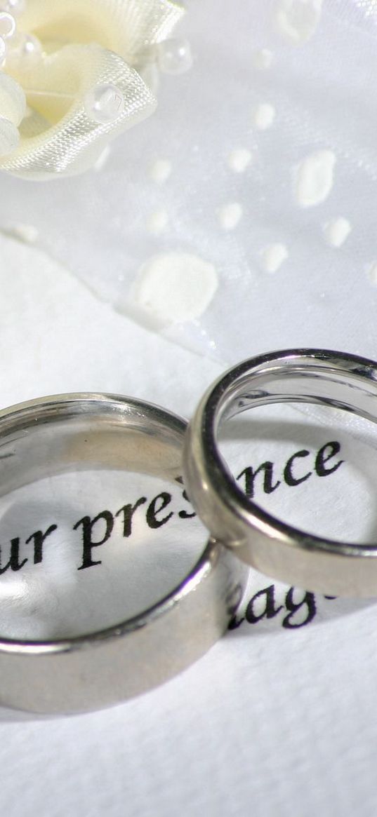 rings, wedding bands, wedding, invitation