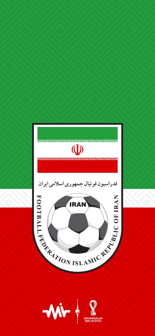 iran, logo, ball, flag, world cup, soccer, red, green