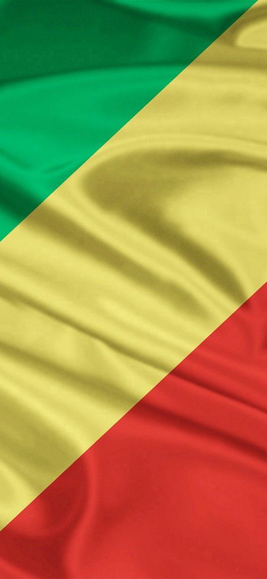 flag, symbols, colors, materials, silk, colorful, line, congo