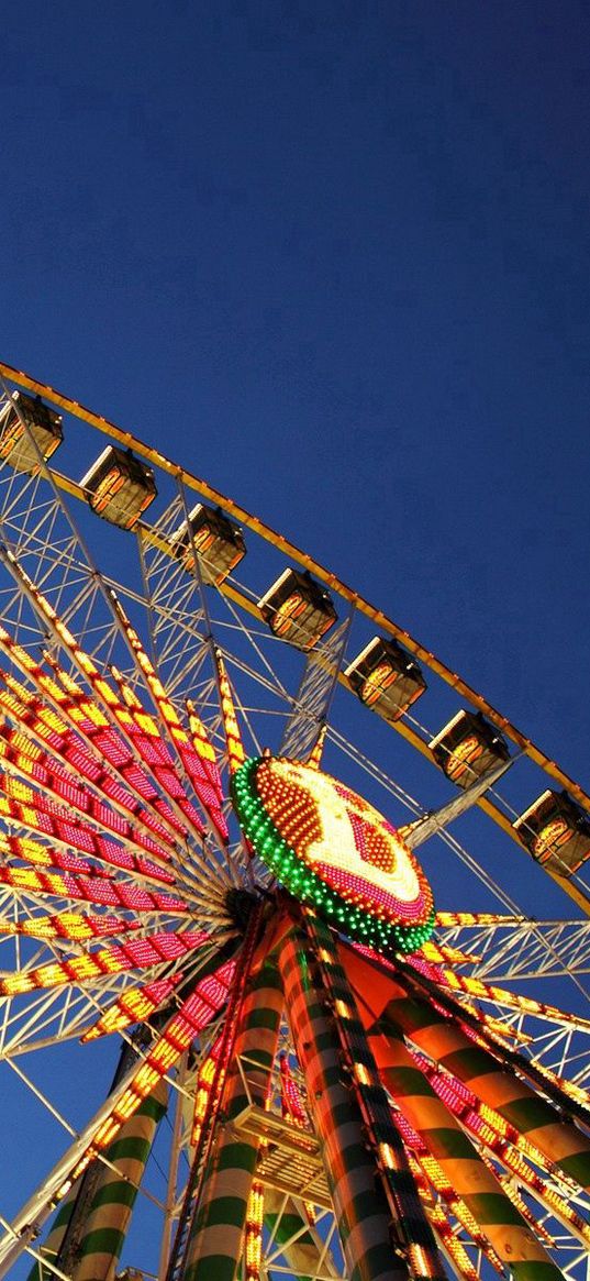 germany, stuttgart, ferris wheel