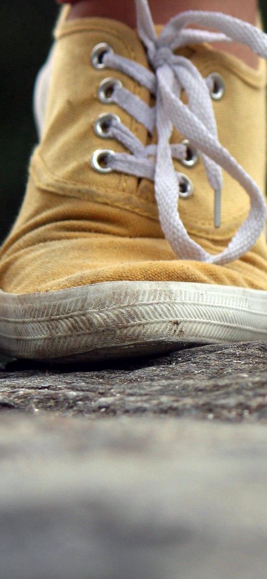 shoes, feet, lace, dirt