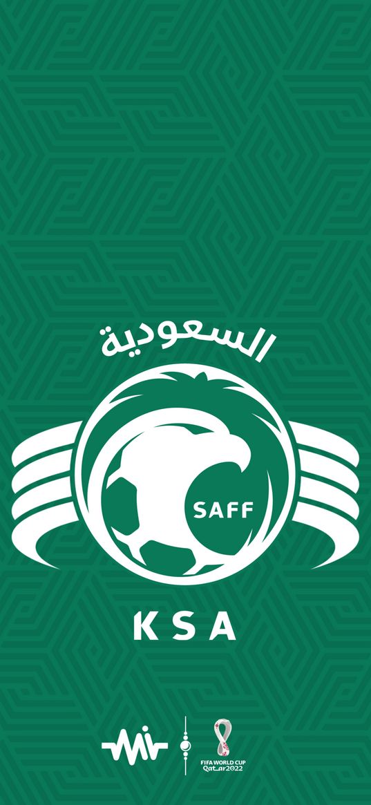 saudi arabian football federation, logo, world cup 2022