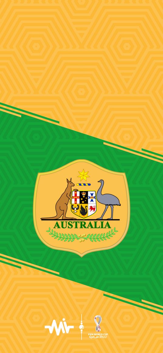 australia national football team, logo, world cup 2022