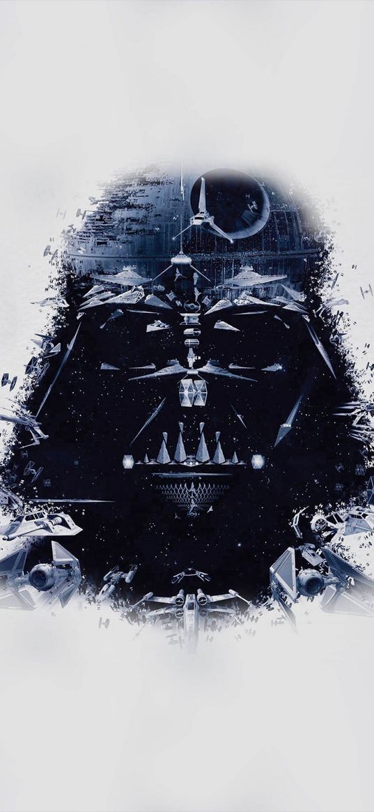 darth vader, star wars, film, white background, art