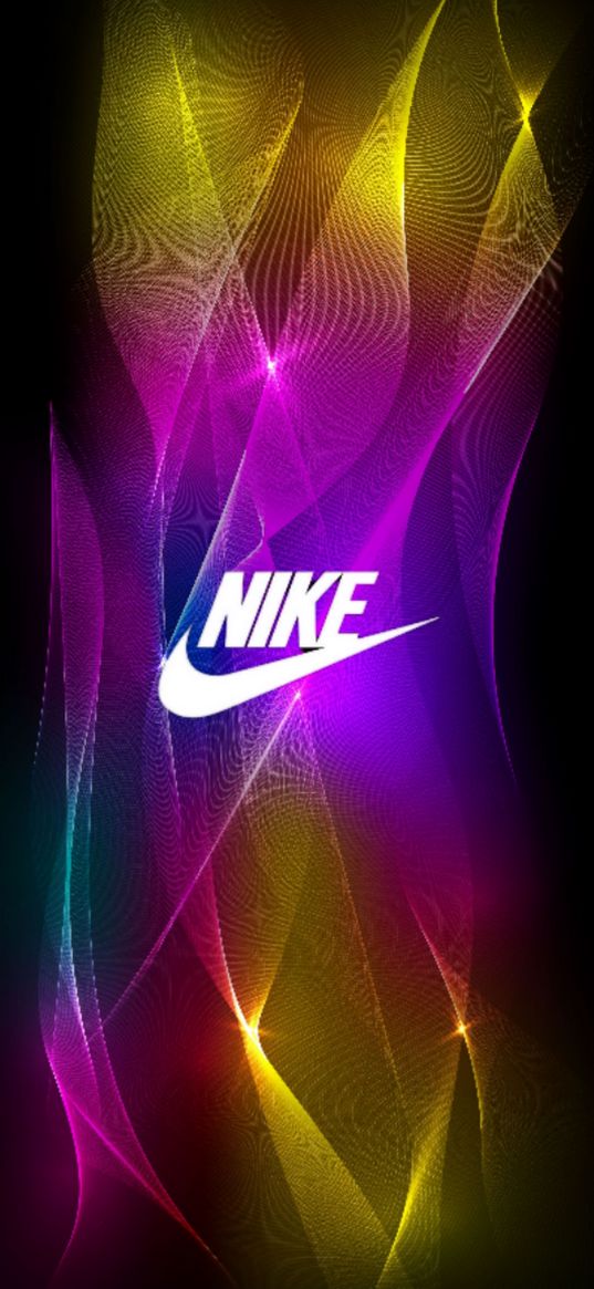 nike, logo, hologram, multicolored