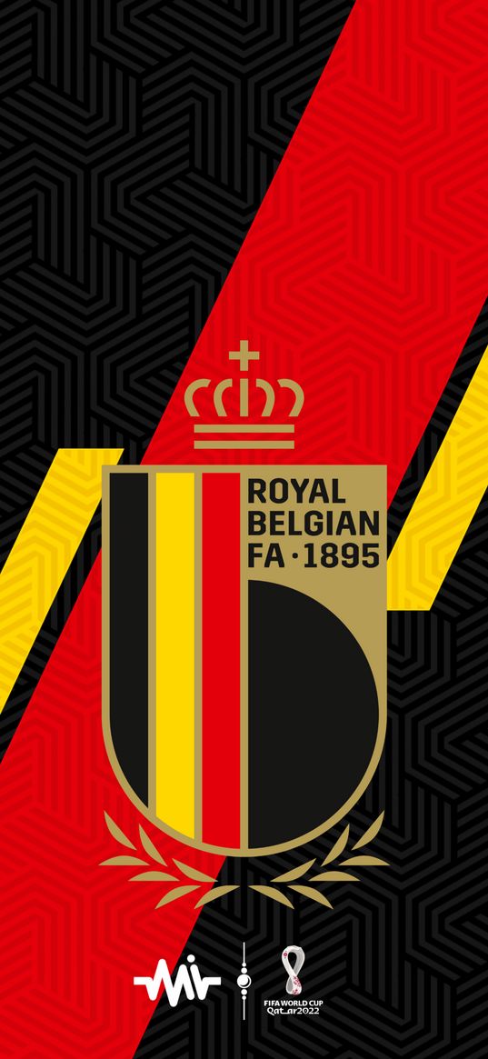 royal belgian football organization, logo, world cup 2022