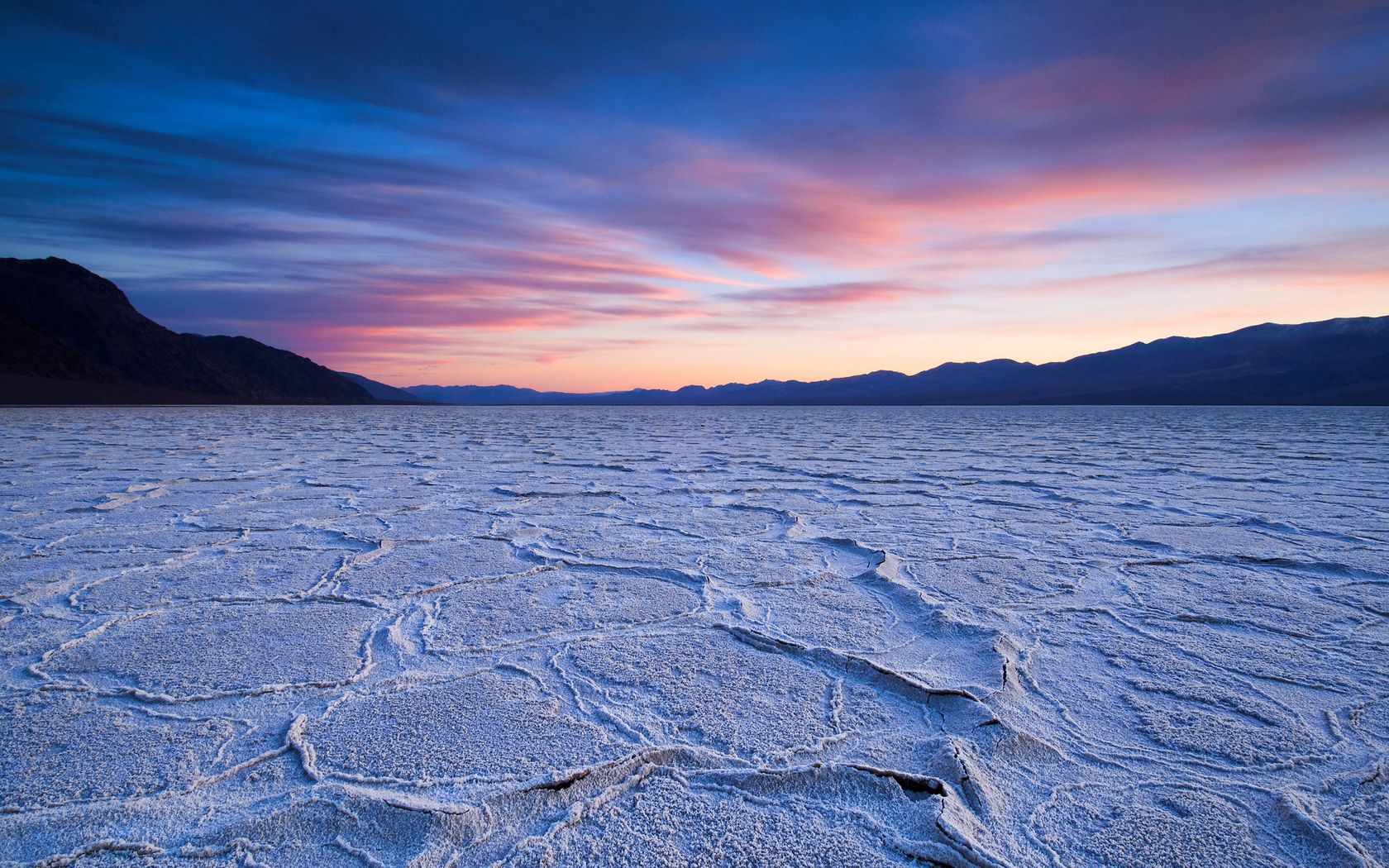 dead lake, twilight, earth, drought, evening