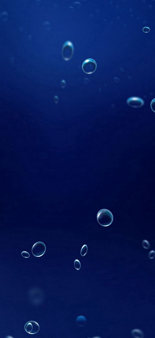 surface, bubbles, dark, background