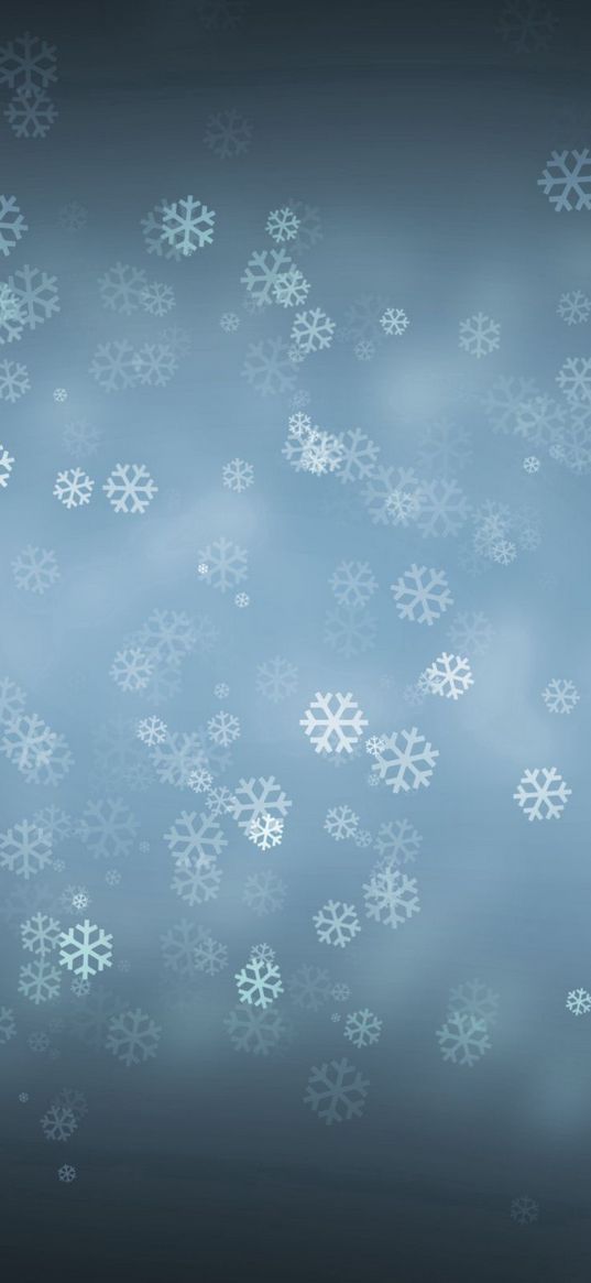 snow, snowflake, style, winter, background, glare