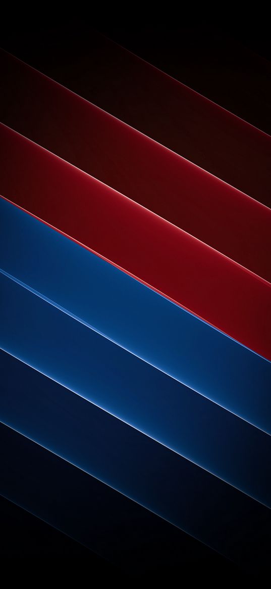 lines, red, blue, abstraction, darkening