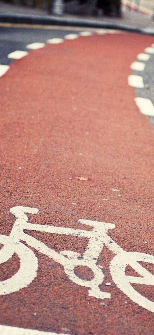 pedestrian crossing, road, bike, marking