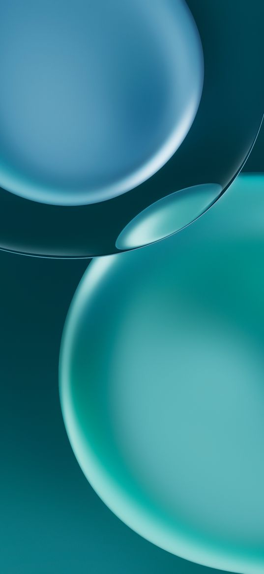 circles, bubbles, overlay, blue, green