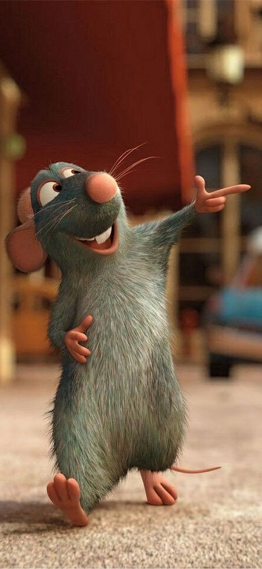 remy, ratatouille, cartoon, character, rat, gesture