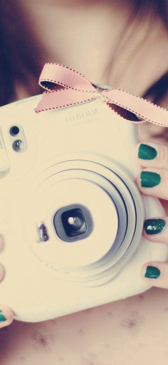 hands, girl, camera, manicure