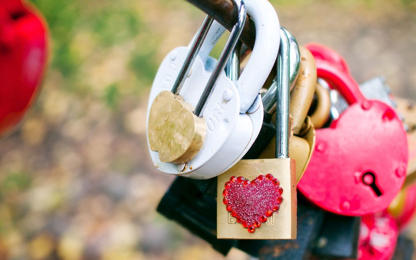 locks, diversity, colorful, love, heart