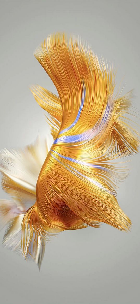 abstraction, light, colors, figure, hair