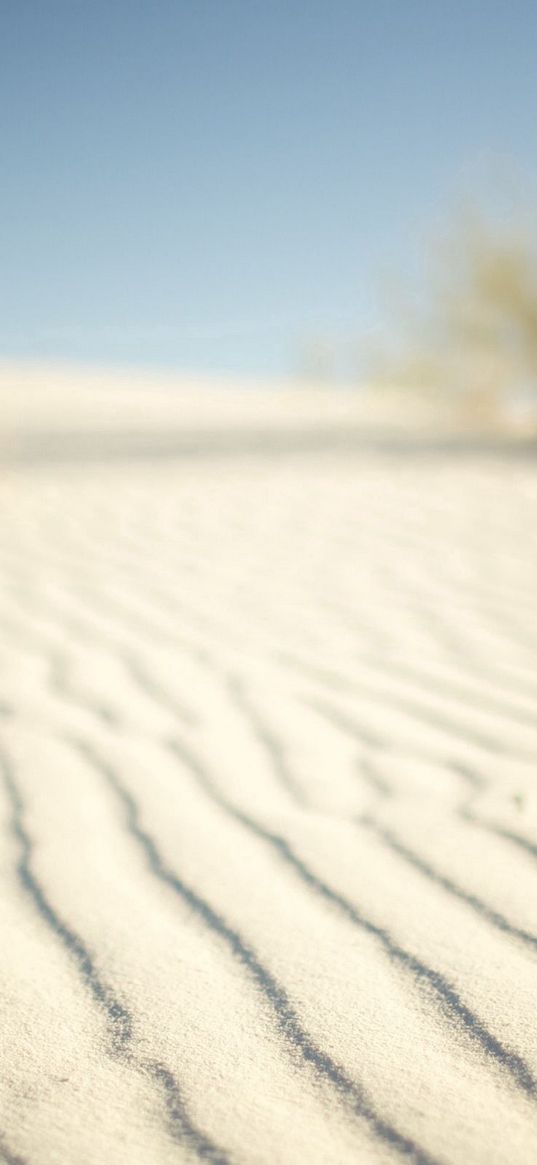 desert, sand, lines, makro