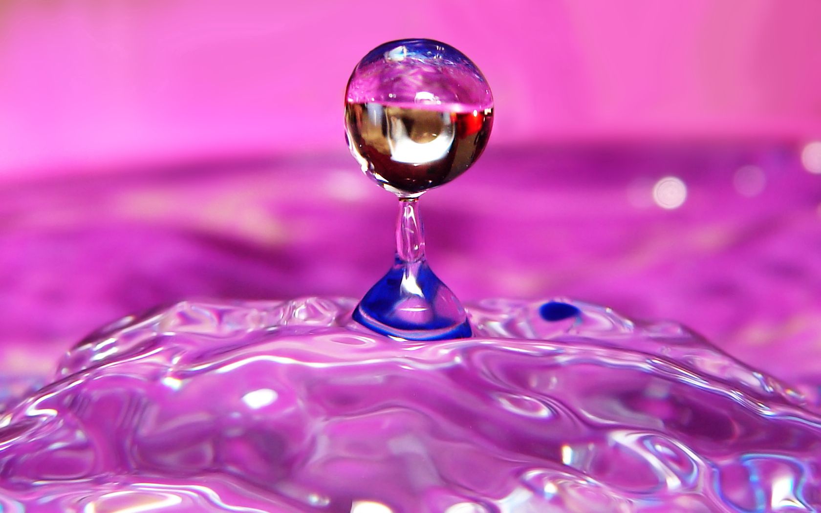 liquid, droplet, form, light, color