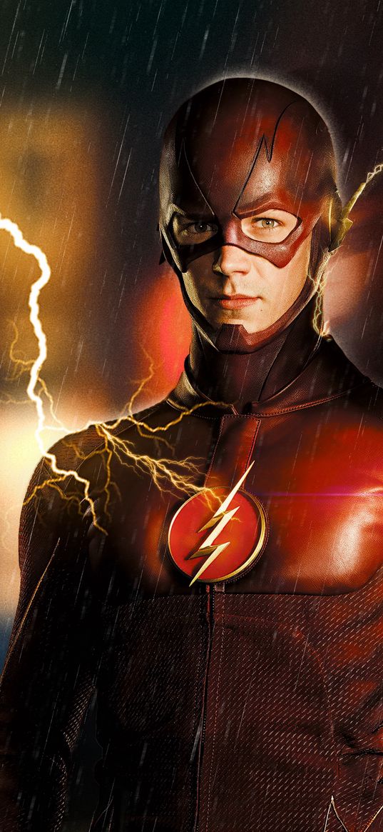 flash, superhero, tv series, dc, grant gustin, actor