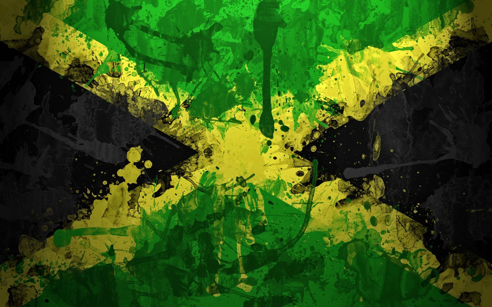 jamaica, flag, color, symbol, background, texture