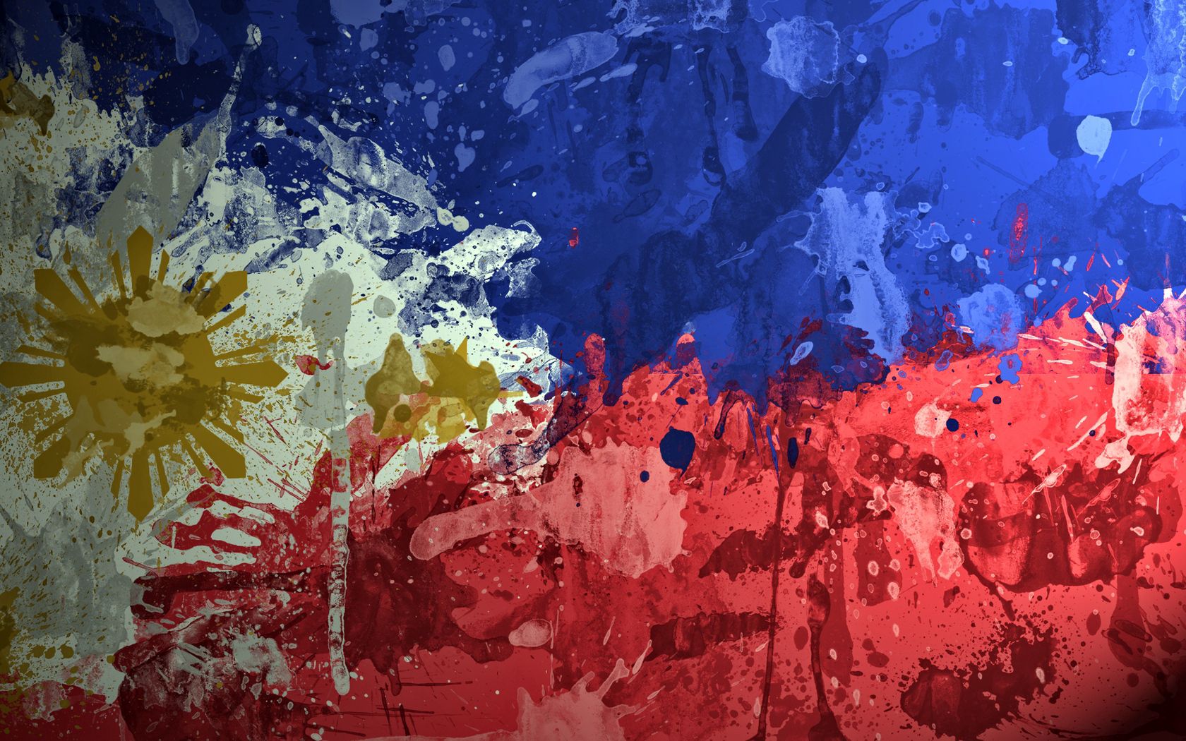 philippines, paint, background, texture, spot