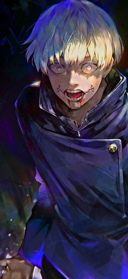 toge inumaki, jujutsu kaisen, anime, character, anger