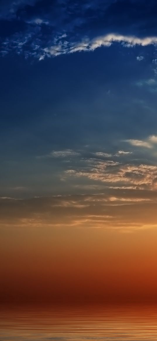 sun, beams, light, clouds, plumose, patterns, tranquillity