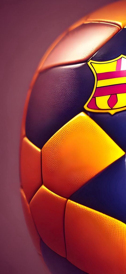 football, barcelona, ball