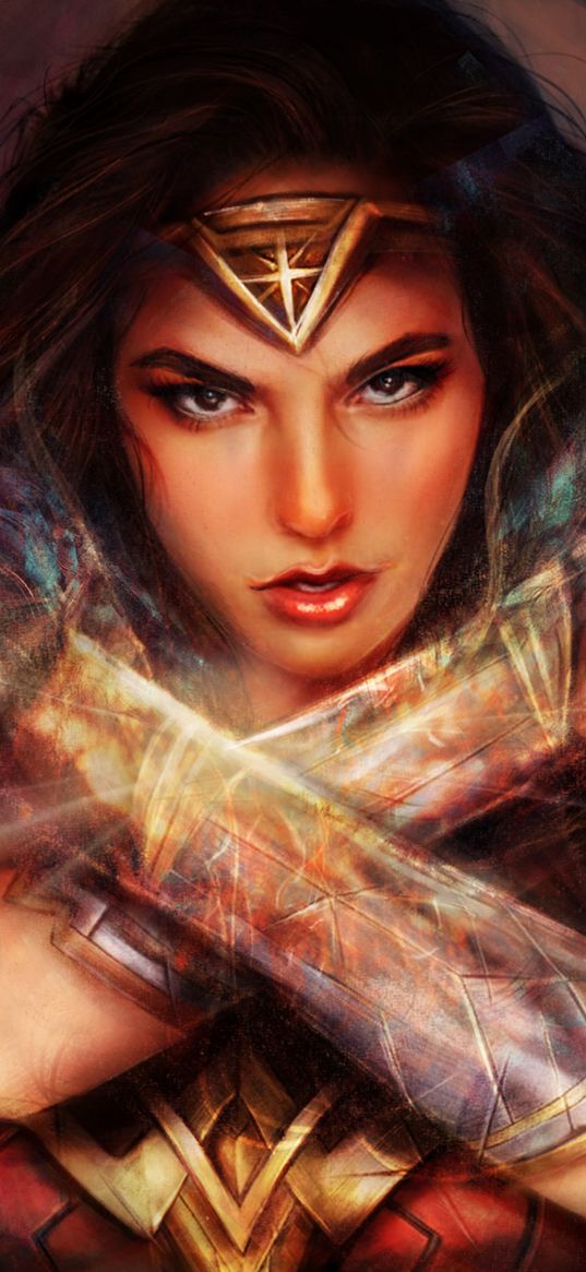 wonder woman, superhero, dc, girl, armor, superpower, art