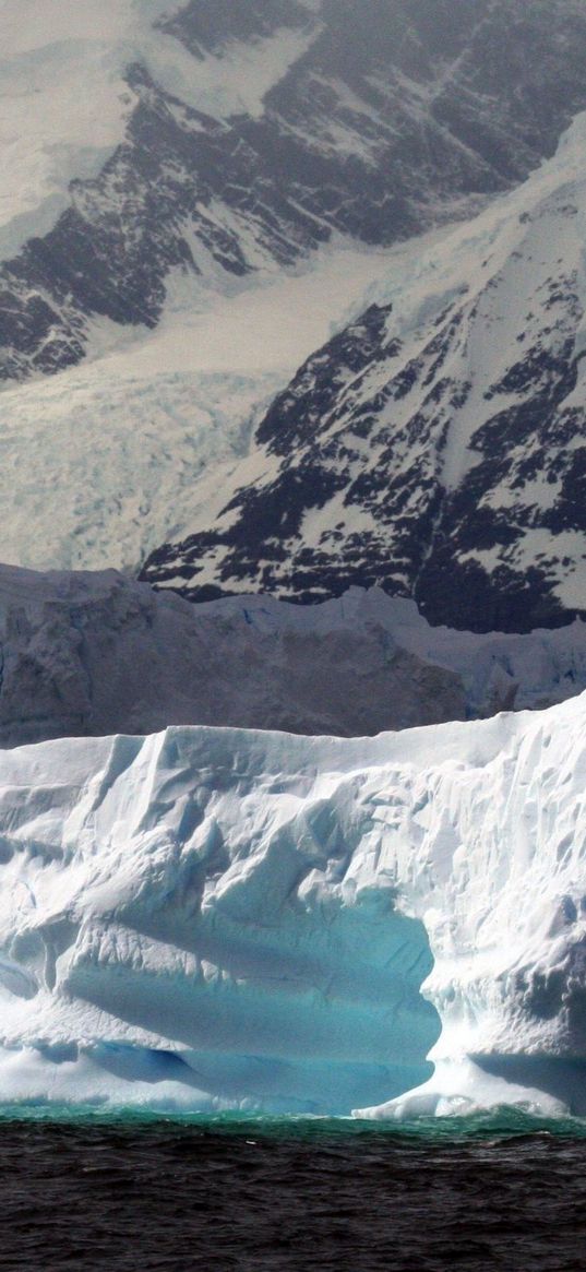 iceberg, antarctica, cold, ice, block