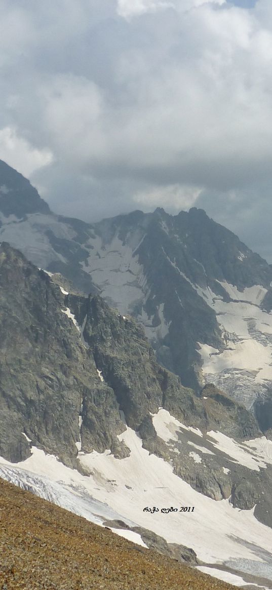 panorama, mountains, person, ascension, climber, loneliness