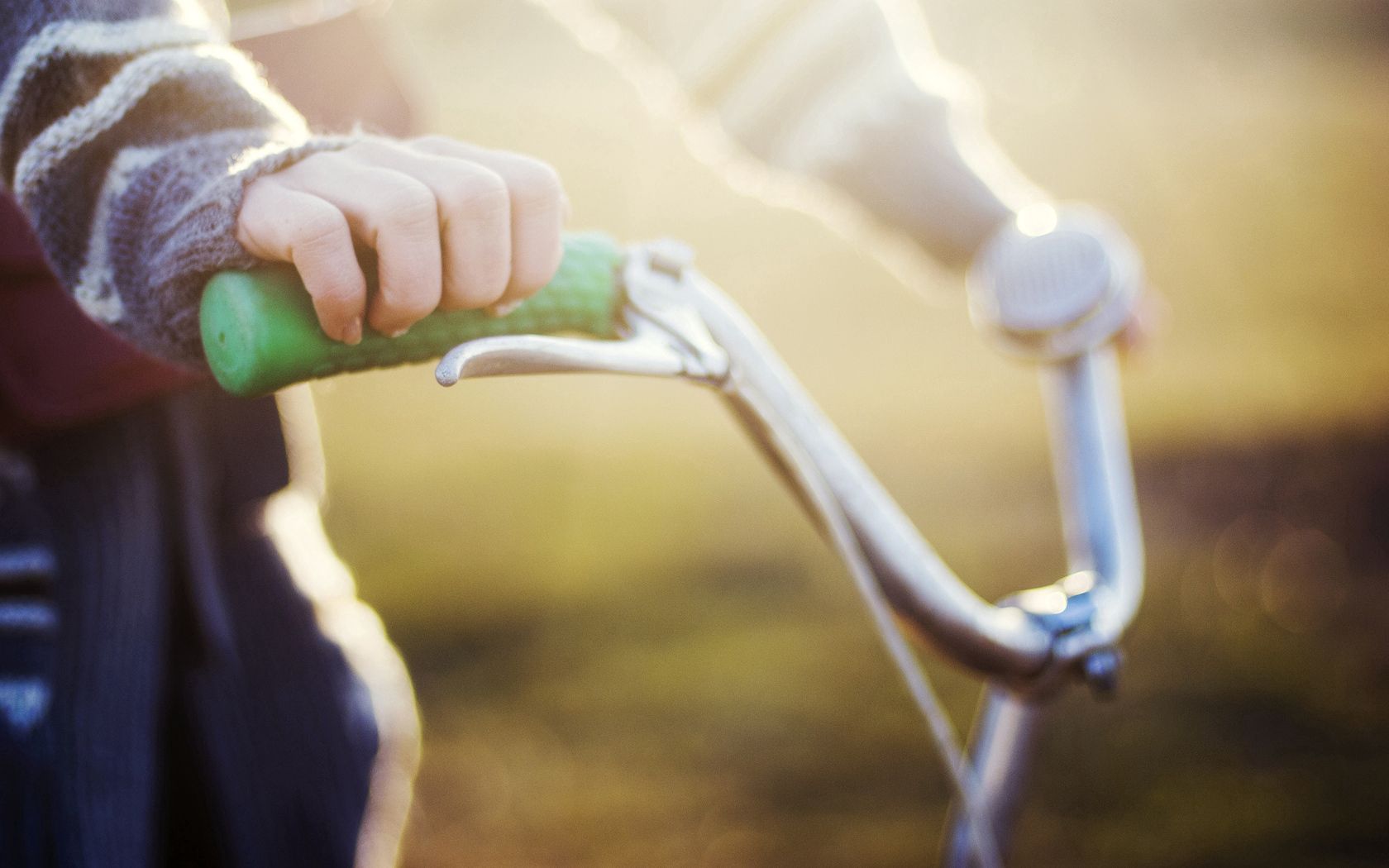 bicycle, macro, bokeh