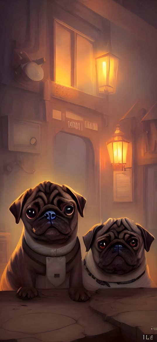 nn_vanillasky, ai artist, pug mafia, art