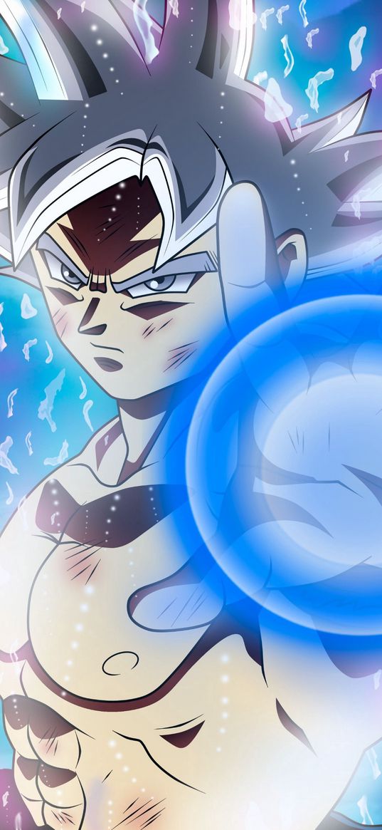 goku, dragon ball z, super hero, magic, man, strong, anime, movie, art