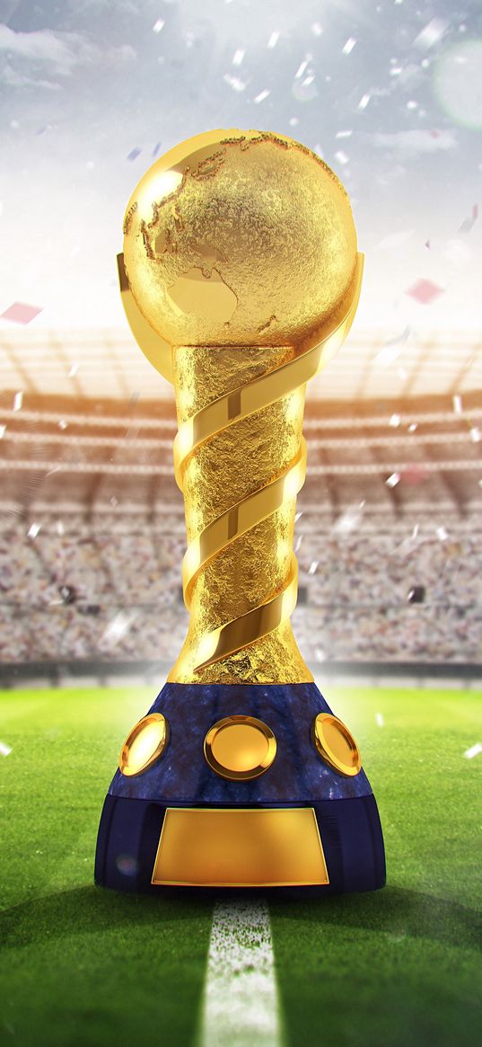 cup, world cup, football, field, stadium, sports