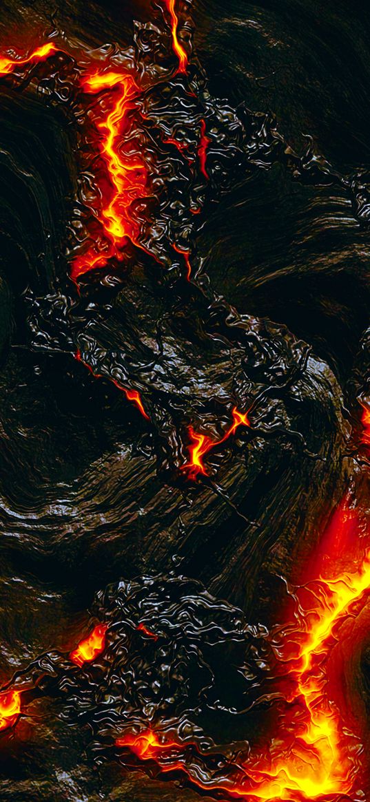 lava, texture, red, black, abstraction