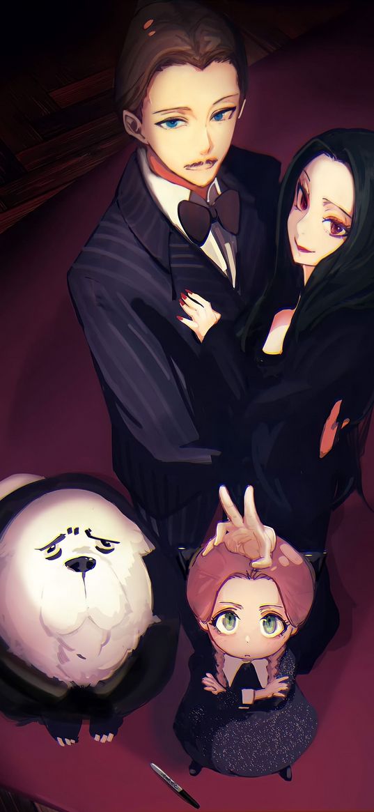 family, spy, anime, dog, kid, love